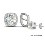 Load image into Gallery viewer, halo-cushion-frame-jacket-for-4-carat-diamond-stud-white-gold-fdear11504angle3-4.00ct-nl-wg.jpg?v=1762770278