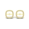 Load image into Gallery viewer, halo-cushion-frame-jacket-for-4-carat-diamond-stud-yellow-gold-fdear11504angle2-4.00ct-nl-yg.jpg?v=1762770278