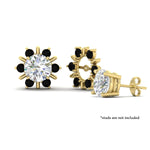 Load image into Gallery viewer, halo-style-earring-black-diamond-jackets-for-4-carat-in-yellow-gold-fdear818gblackangle3-4.00ct-nl-yg?v=1764140472