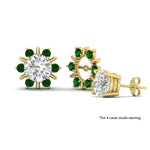 Load image into Gallery viewer, halo-style-earring-emerald-jackets-for-4-carat-in-yellow-gold-fdear818gemgrangle3-4.00ct-nl-yg-lg1?v=1764140472