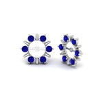 Load image into Gallery viewer, halo-style-earring-sapphire-jackets-for-4-carat-in-white-gold-fdear818gsablangle1-4.00ct-nl-wg?v=1764140026