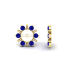Load image into Gallery viewer, halo-style-earring-sapphire-jackets-for-4-carat-in-yellow-gold-fdear818gsablangle4-4.00ct-nl-yg?v=1764140472