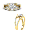 Load image into Gallery viewer, halo-swirl-lab-created-round-cut-diamond-engagement-ring-in-yellow-gold-FD11180RORANGLE3-NL-YG