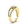 Load image into Gallery viewer, halo-swirl-round-cut-diamond-engagement-ring-with-black-diamond-in-FD-11180RORGBLACKANGLE3-NL-YG