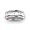 Load image into Gallery viewer, hammered-2-tone-mens-band