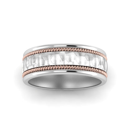 hammered-2-tone-mens-band