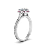Load image into Gallery viewer, hand-engraved-cushion-cut-halo-diamond-engagement-ring-with-pink-sapphire-in-white-gold-FD8588CURGSADRPIANGLE2-NL-WG?v=1757588307