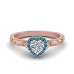 Load image into Gallery viewer, hand-engraved-heart-shaped-halo-diamond-engagement-ring-with-blue-topaz-in-rose-gold-FD8588HTRGICBLTO-NL-RG?v=1757588349
