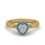 Load image into Gallery viewer, hand-engraved-heart-shaped-halo-diamond-engagement-ring-with-blue-topaz-in-yellow-gold-FD8588HTRGICBLTO-NL-YG?v=1757588349