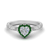 Load image into Gallery viewer, hand-engraved-heart-shaped-halo-diamond-engagement-ring-with-emerald-in-white-gold-FD8588HTRGEMGR-NL-WG_eb760771-3055-44ff-b92b-98303eff8cae?v=1757588508