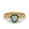 Load image into Gallery viewer, hand-engraved-heart-shaped-halo-diamond-engagement-ring-with-emerald-in-yellow-gold-FD8588HTRGEMGR-NL-YG_065e4ee6-5edb-49aa-a6c1-f70ee2d9910a?v=1757588509