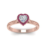 Load image into Gallery viewer, hand-engraved-heart-shaped-halo-diamond-engagement-ring-with-pink-sapphire-in-rose-gold-FD8588HTRGSADRPIANGLE5-NL-RG_35b3759c-6800-4ea3-92bf-62c56df4003b?v=1757588507