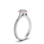 Load image into Gallery viewer, hand-engraved-heart-shaped-halo-diamond-engagement-ring-with-pink-sapphire-in-white-gold-FD8588HTRGSADRPIANGLE2-NL-WG_afa83074-a3cc-4150-8c56-1bc10ad6658c?v=1757588508