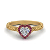 Load image into Gallery viewer, hand-engraved-heart-shaped-halo-diamond-engagement-ring-with-pink-sapphire-in-yellow-gold-FD8588HTRGSADRPI-NL-YG_a1c0e596-96a5-488e-89c5-22dd2bea60a9?v=1757588508