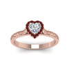 Load image into Gallery viewer, hand-engraved-heart-shaped-halo-diamond-engagement-ring-with-ruby-in-rose-gold-FD8588HTRGRUDRANGLE5-NL-RG_fd33ed12-af61-4b14-bdbb-34171e443ee2?v=1757588509
