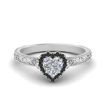 Load image into Gallery viewer, hand-engraved-heart-shaped-halo-engagement-ring-with-black-diamond-in-white-gold-FD8588HTRGBLACK-NL-WG_3b9bf1d7-a64b-43e9-9675-c47c43beaab4?v=1757588508