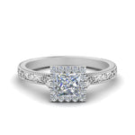 Load image into Gallery viewer, hand-engraved-princess-cut-halo-diamond-engagement-ring-in-white-gold-FD8588PRR-NL-WG_b51ca6ec-a619-4b48-96a1-091b35890c95?v=1757589544