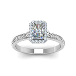 Load image into Gallery viewer, hand-engraved-radiant-cut-halo-diamond-engagement-ring-in-white-gold-FD8588RARANGLE5-NL-WG?v=1757588448