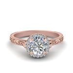 Load image into Gallery viewer, hand-engraved-round-cut-halo-diamond-engagement-ring-in-rose-gold-FD8588ROR-NL-RG_5edbbb17-2f6c-462d-bc9a-da498a22000a?v=1757588578