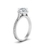 Load image into Gallery viewer, hand-engraved-round-cut-halo-diamond-engagement-ring-in-white-gold-FD8588RORANGLE2-NL-WG_87fa0a77-6525-4634-bd1b-7b4f6cb438cc?v=1757588578