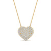 Load image into Gallery viewer, heart-cluster-diamond-pendant-in-yellow-gold-FDPD10805ANGLE1-NL-YG