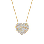 Load image into Gallery viewer, heart-cluster-diamond-pendant-in-FDPD10805ANGLE1-NL-YG
