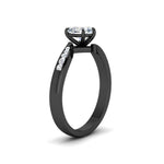 Load image into Gallery viewer, heart-cut-diamond-swirl-channel-ring-in-black-gold-FDENS4028HTRANGLE2-NL-BG.jpg?v=1754995894