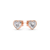 Load image into Gallery viewer, heart-diamond-bezel-stud-earring-2-carat-in-rose-gold-FD-EAR10516HT-2.00CT-NL-RG.jpg?v=1748604494