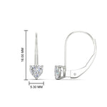 Load image into Gallery viewer, heart-diamond-solitaire-earrings-1-carat-leverback-in-white-gold-FD-EAR9225HT-1.00 CT-NL-WG