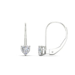 Load image into Gallery viewer, heart-diamond-solitaire-earrings-1-carat-leverback-in-white-gold-FD-EAR9225HT-1.00 CT-NL-WG