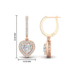 Load image into Gallery viewer, heart-halo-dangle-drop-earring-in-rose-gold-fdear1107htangle3-nl-rg-hw