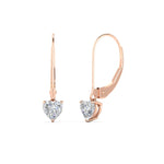 Load image into Gallery viewer, heart-shape-2-carat-solitaire-diamond-lever-back-earrings-in-rose-gold-FDEAR11236HT-2.00CT-NL-RG.jpg
