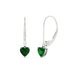 Load image into Gallery viewer, heart-shape-2-carat-solitaire-emerald-lever-back-earrings-in-white-gold-FDEAR11236HTGEMGR-2.00CT-NL-WG.jpg