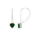 Load image into Gallery viewer, heart-shape-2-carat-solitaire-emerald-lever-back-earrings-in-white-gold-FDEAR11236HTGEMGR-2.00CT-NL-WG.jpg