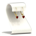 Load image into Gallery viewer, heart-shape-2-carat-solitaire-ruby-lever-back-earrings-in-yellow-gold-FDEAR11236HTGRUDR-2.00CT-NL-YG.jpg