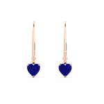 Load image into Gallery viewer, heart-shape-2-carat-solitaire-sapphire-lever-back-earrings-in-rose-gold-FDEAR11236HTGSABL-2.00CT-NL-RG.jpg