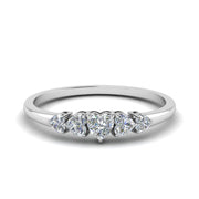 heart-shape-5-stone-diamond-ring-in-white-gold-FD8898-NL-WG
