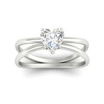 Load image into Gallery viewer, heart-shape-diamond-split-shank-single-stone-ring-in-white-gold-fdenr1008htangle5-nl-wg