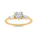 Load image into Gallery viewer, heart-shaped-bar-baguette-3-stone-diamond-engagement-ring-in-FD-ENS100HTR-NL-YG