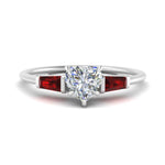 Load image into Gallery viewer, heart-shaped-bar-baguette-3-stone-ruby-engagement-ring-in-FDENS100HTRGRUDR-NL-WG