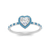 Load image into Gallery viewer, heart-shaped-blue-topaz-halo-petite-engagement-ring-in-white-gold-FD8523HTRGICBLTOANGLE3-NL-WG