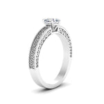 Load image into Gallery viewer, heart-shaped-celtic-engraved-solitaire-ring-in-white-gold-fdenr8544htrangle2-nl-wg