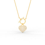 Load image into Gallery viewer, heart-shaped-cluster-diamond-pendant-in-yellow-gold-FDPD11388ANGLE1-NL-YG