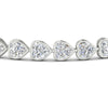 Load image into Gallery viewer, heart-shaped-diamond-bezel-tennis-bracelet-10-40-carat-in-white-gold-fdbrc10581htangle2-10-40-ct-nl-wg