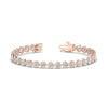 Load image into Gallery viewer, heart-shaped-diamond-bezel-tennis-bracelet-7-75-carat-in-rose-gold-fdbrc10581htangle2-7-75-ct-nl-rg