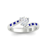 Load image into Gallery viewer, heart-shaped-diamond-swirl-channel-set-sapphire-wedding-ring-in-white-gold-FDENS4028HTRGSABLANGLE5-NL-WG.jpg?v=1754995895