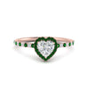 Load image into Gallery viewer, heart-shaped-emerald-halo-petite-engagement-ring-in-rose-gold-FD8523HTRGEMGRANGLE3-NL-RG