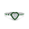 Load image into Gallery viewer, heart-shaped-emerald-halo-petite-engagement-ring-in-white-gold-FD8523HTRGEMGRANGLE3-NL-WG