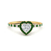 Load image into Gallery viewer, heart-shaped-emerald-halo-petite-engagement-ring-in-yellow-gold-FD8523HTRGEMGRANGLE3-NL-YG