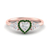 Load image into Gallery viewer, heart-shaped-halo-cluster-accent-emerald-engagement-ring-in-rose-gold-FD10512HTRGEMGR-NL-RG_34c4ccc9-9736-4691-8eb8-f36e4de1f994.jpg?v=1770117355